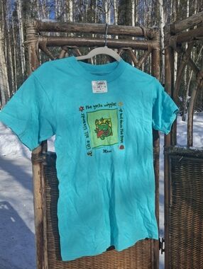 Kids Turquoise Graphic T-Shirt - Maui